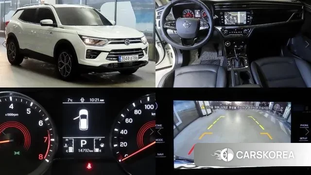 Ssangyong Beautiful Korando 2022 Белый из Кореи