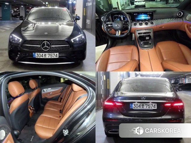 Mercedes-Benz E-Class W213 2021 Серебристо-серый из Кореи
