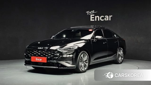 Kia K8 Hybrid 2023 Черный из Кореи