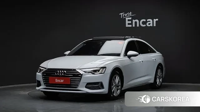 Audi A6 (C8) 2022 Белый из Кореи