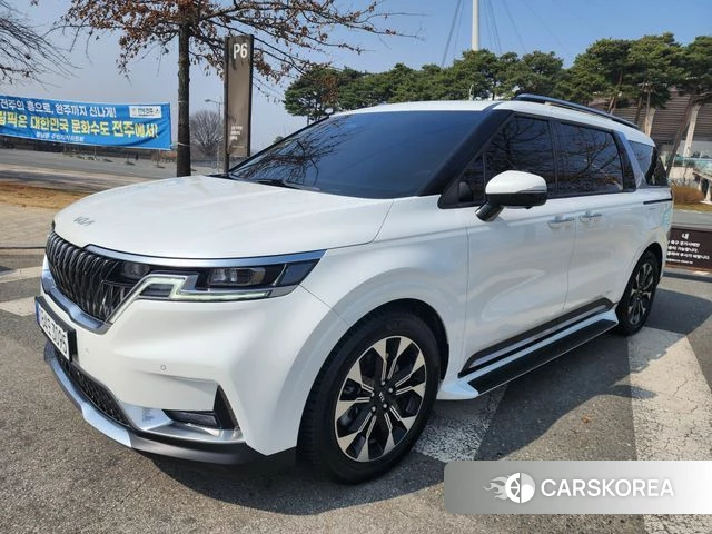 Kia Carnival 4th generation 2021 Белый из Кореи