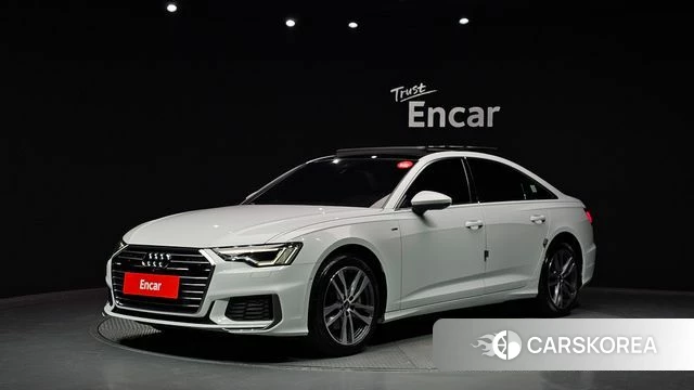 Audi A6 (C8) 2022 Белый из Кореи