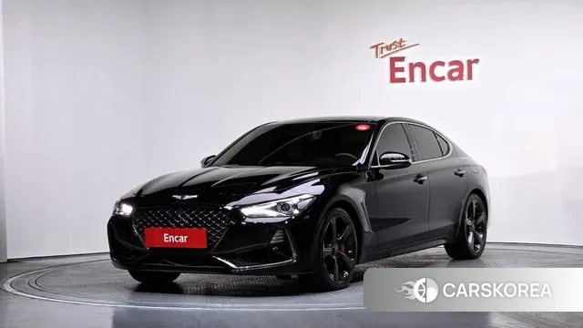 Genesis G70 2019 Черный из Кореи