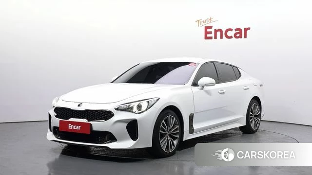 Kia Stinger 2018 Белый из Кореи