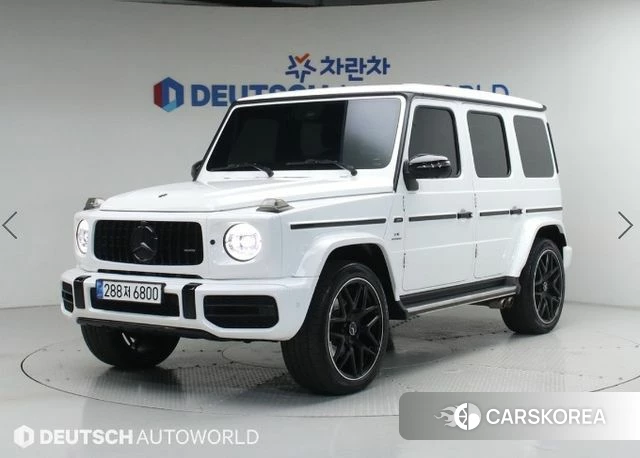 Mercedes-Benz G-Class W463b 2021 Белый из Кореи