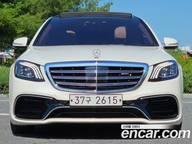 Mercedes-Benz S-Class W222 2019 Белый из Кореи