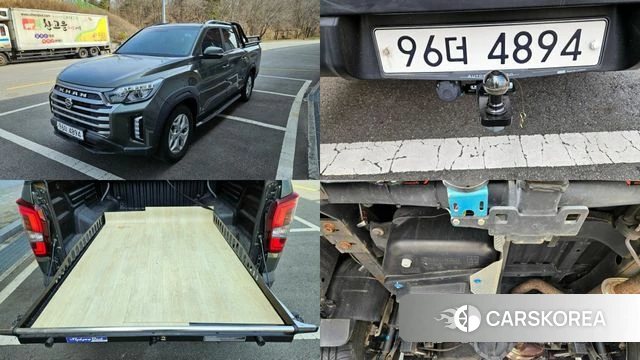 Ssangyong The New Rexton Sport 2021 Зеленый из Кореи