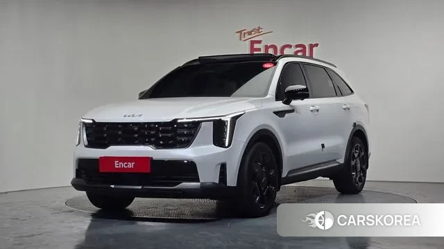 Kia The New Sorento 4th Generation 2024 Белый из Кореи