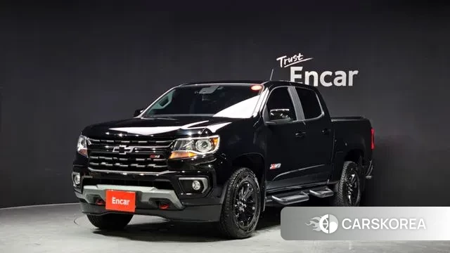 Chevrolet (GM Daewoo) Real New Colorado 2022 Черный из Кореи