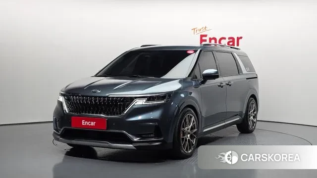 Kia Carnival 4th generation 2021 Светло-серебряный цвет из Кореи