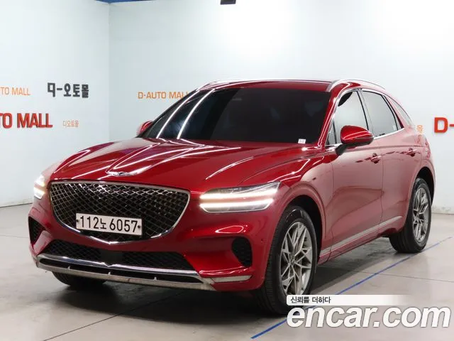 Genesis GV70 2021 Красный из Кореи