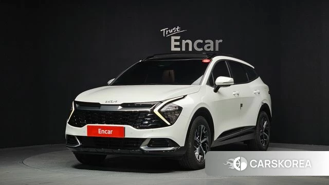 Kia Sportage 5th Generation Hybrid 2022 Белый из Кореи