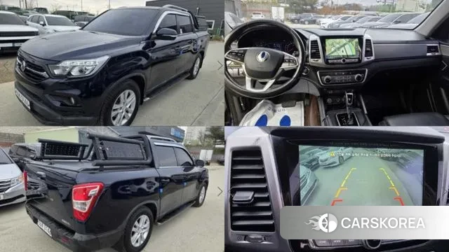 Ssangyong Rexton Sports 2018 Синий из Кореи