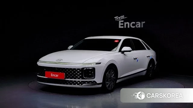 Hyundai Grandeur Hybrid (GN7) 2024 Белый из Кореи