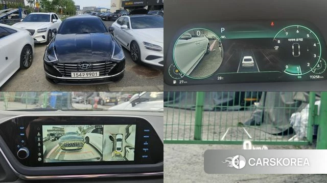 Hyundai Sonata (DN8) 2021 Черный из Кореи