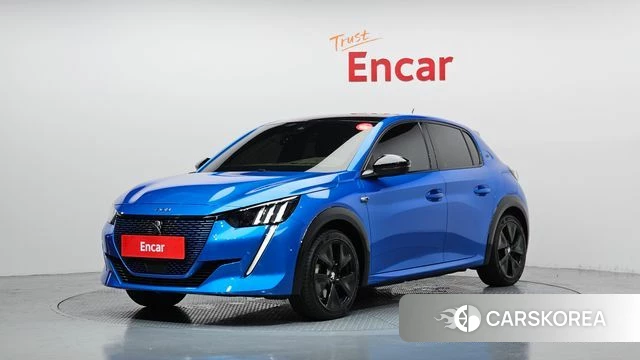 Peugeot e-208 second Generation 2020 Синий из Кореи