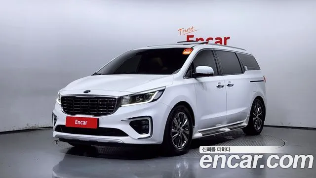 Kia The New Carnival 2018 Белый из Кореи