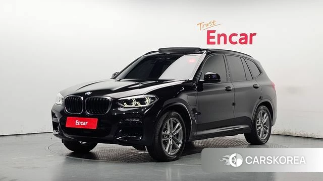 BMW X3 (G01) 2021 Черный из Кореи