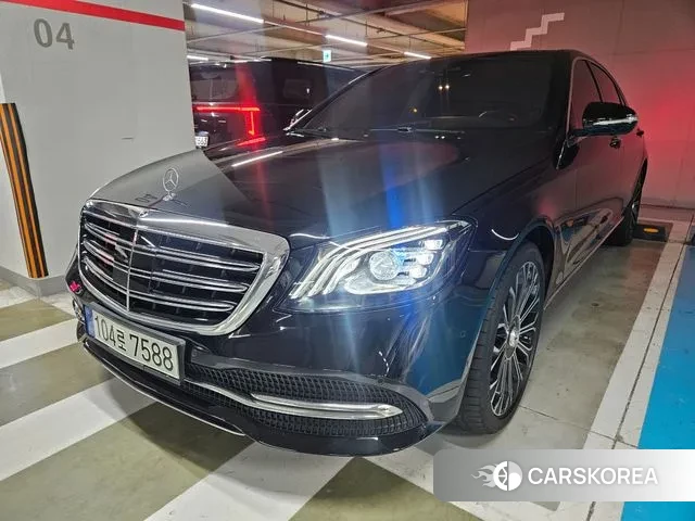Mercedes-Benz S-Class W222 2020 Черный из Кореи