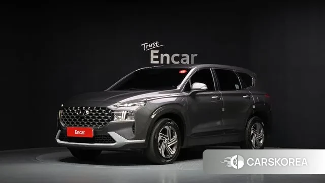 Hyundai The New Santa Fe 2022 Серый из Кореи