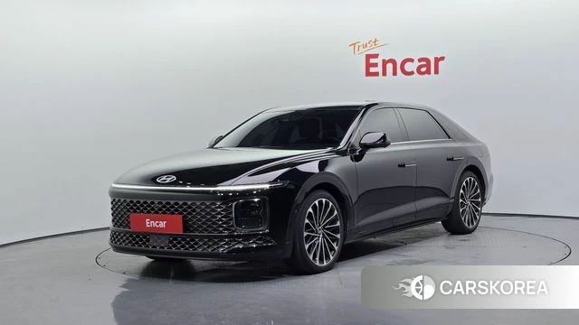 Hyundai Grandeur Hybrid (GN7) 2023 Черный из Кореи