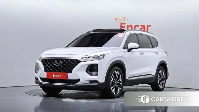 Hyundai Santa Fe TM 2018 Белый из Кореи