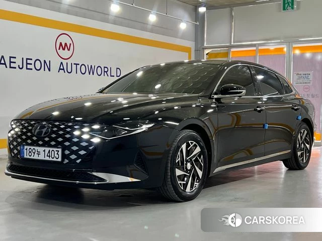 Hyundai The New Grandeur IG Hybrid 2022 Черный из Кореи