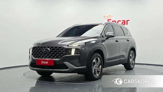 Hyundai The New Santa Fe 2022 Серый из Кореи