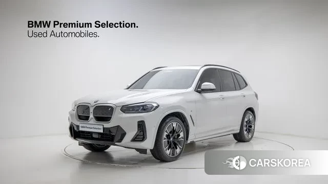 BMW iX3 2022 Белый из Кореи