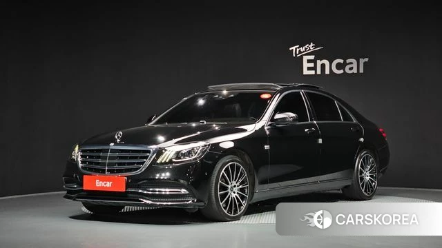Mercedes-Benz S-Class W222 2019 Черный из Кореи