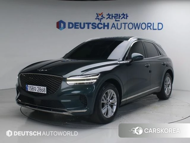 Genesis GV70 2021 Темно-зеленый из Кореи
