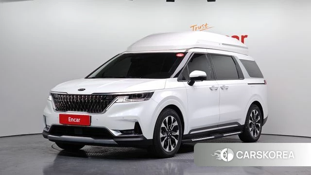 Kia Carnival 4th generation 2021 Белый из Кореи