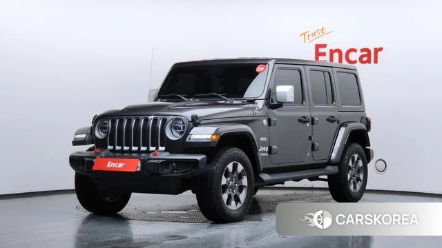 Jeep Wrangler (JL) 2019 Серый из Кореи