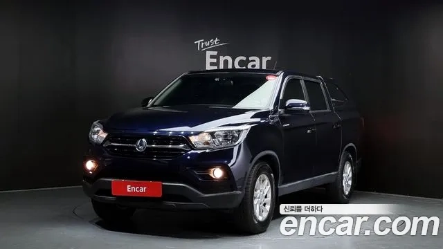 Ssangyong Rexton Sports 2020 Синий из Кореи