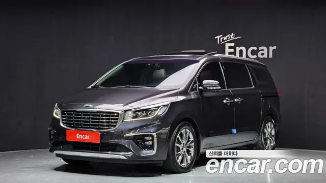 Kia The New Carnival 2019 Черный из Кореи