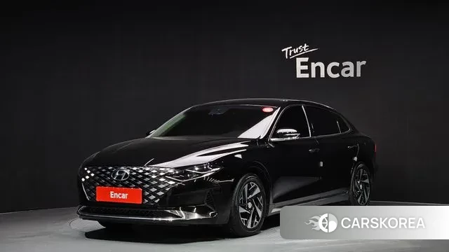 Hyundai The New Grandeur IG Hybrid 2021 Черный из Кореи