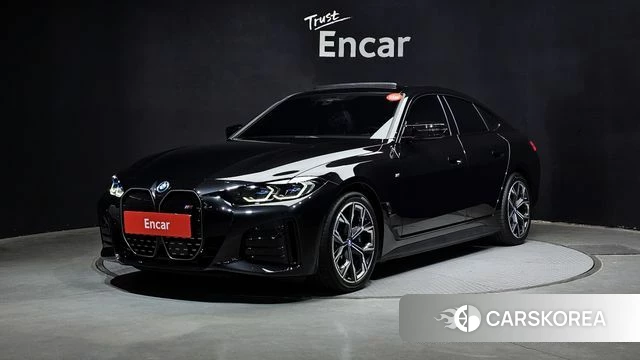 BMW i4 2024 Черный из Кореи