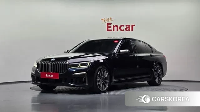 BMW 7 Series (G11) 2020 Черный из Кореи
