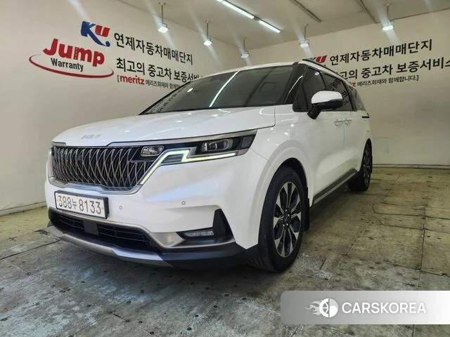 Kia Carnival 4th generation 2022 Белый из Кореи