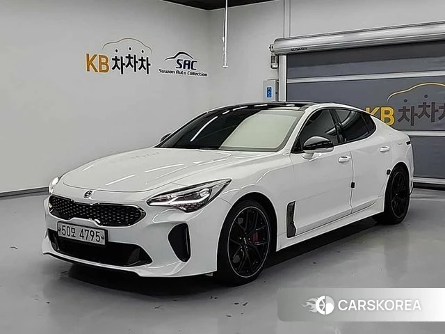 Kia Stinger 2018 Белый из Кореи