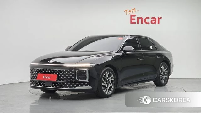 Hyundai Grandeur Hybrid (GN7) 2024 Черный из Кореи