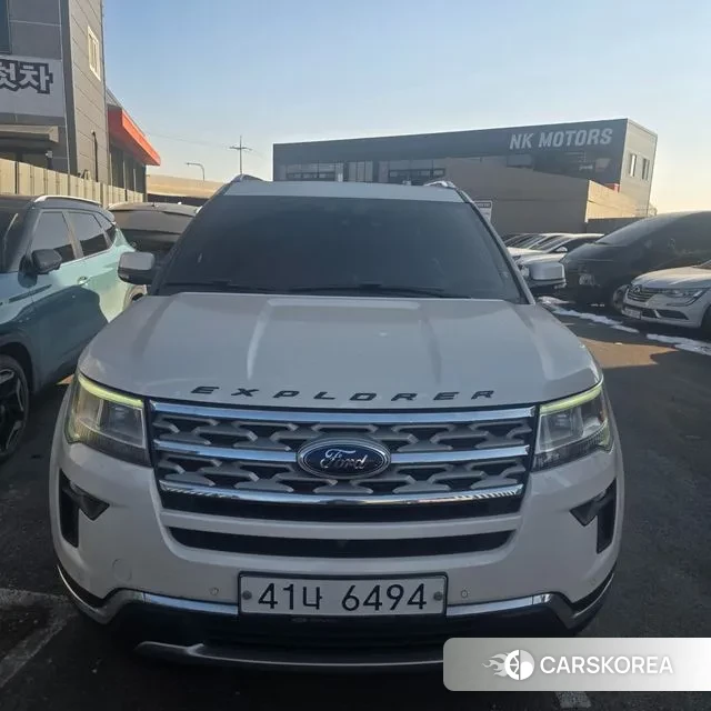 Ford Explorer 2018 Белый из Кореи
