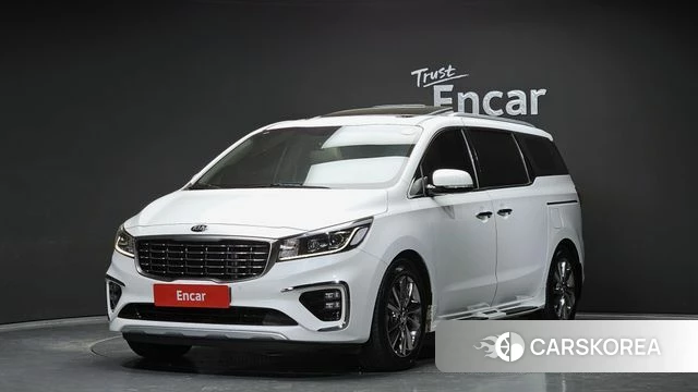 Kia The New Carnival 2018 Белый из Кореи