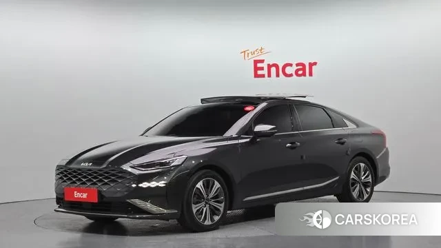 Kia K8 Hybrid 2022 Серый из Кореи