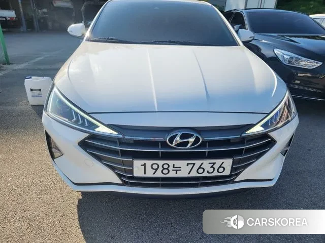 Hyundai The New Avante AD 2020 Белый из Кореи
