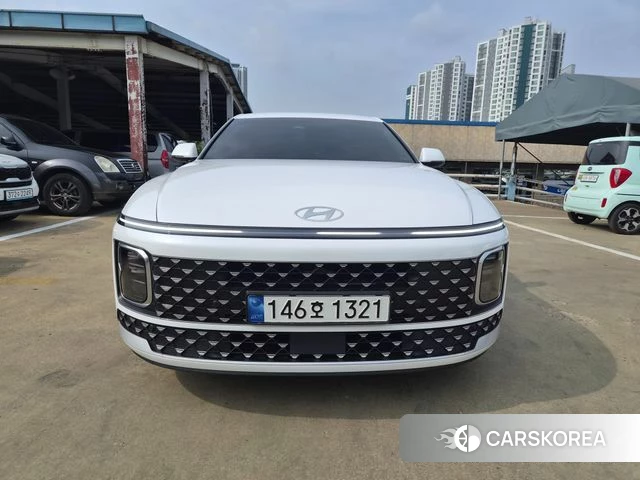 Hyundai Grandeur (GN7) 2023 Белый из Кореи