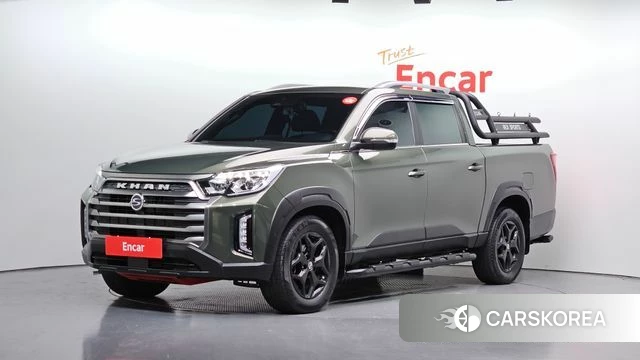 Ssangyong The New Rexton Sports Cannes 2022 Темно-зеленый из Кореи