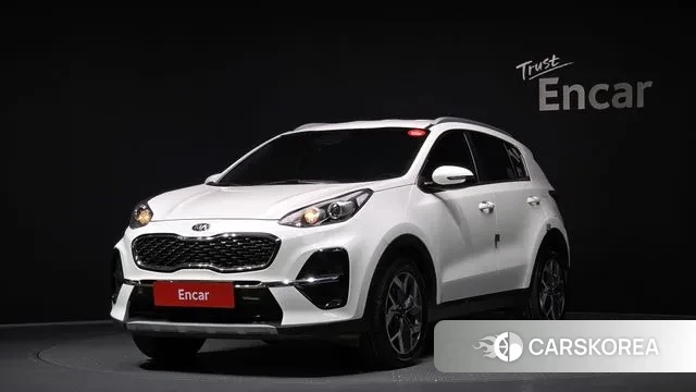 Kia Sportage The Bold 2021 Белый из Кореи