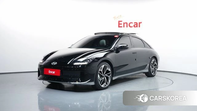 Hyundai Ionic 6 2022 Черный из Кореи