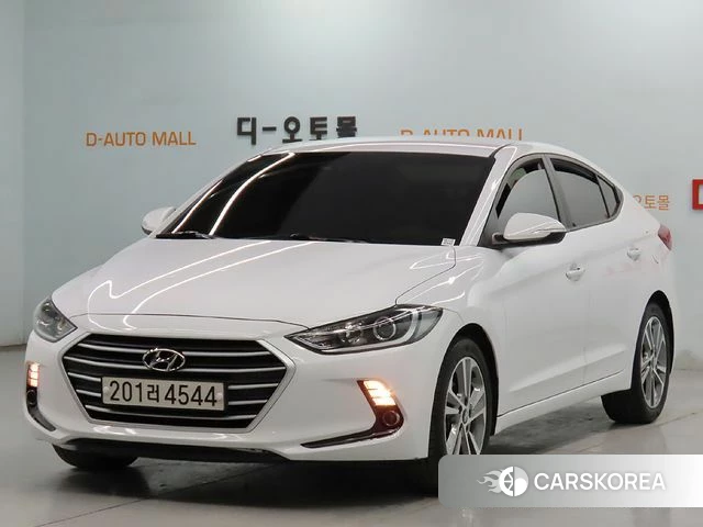 Hyundai Avante AD 2018 Белый из Кореи